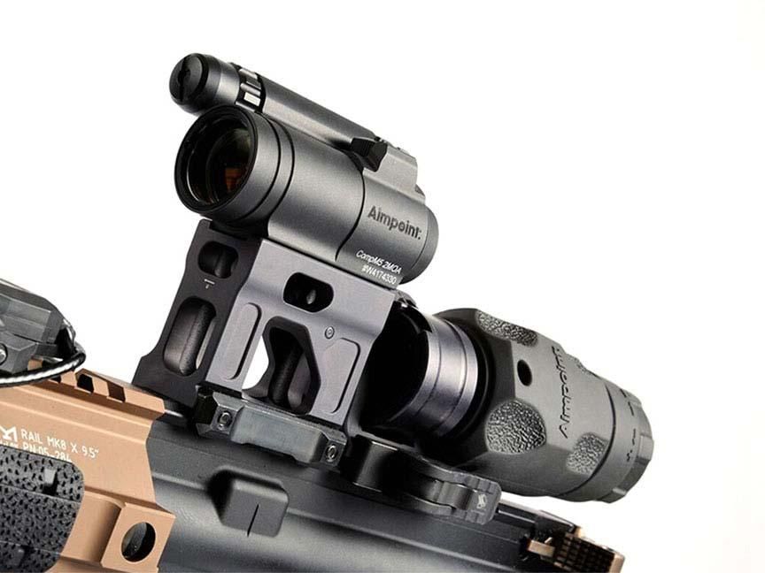 UNITY FAST FTC Aimpoint マグニファイア マウント ブラック
