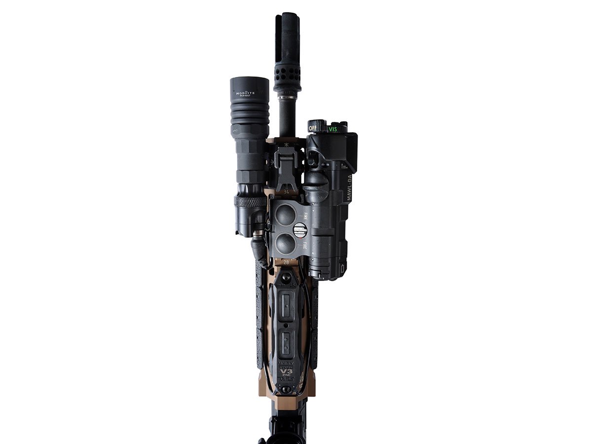 Unity Tactical TAPS V2 - Surefire / Laser - 9 - FDE (Trijicon
