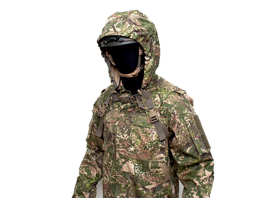 公式の Alone Tactical Hood （カラー：Badlands） 3.2 - 個人装備 