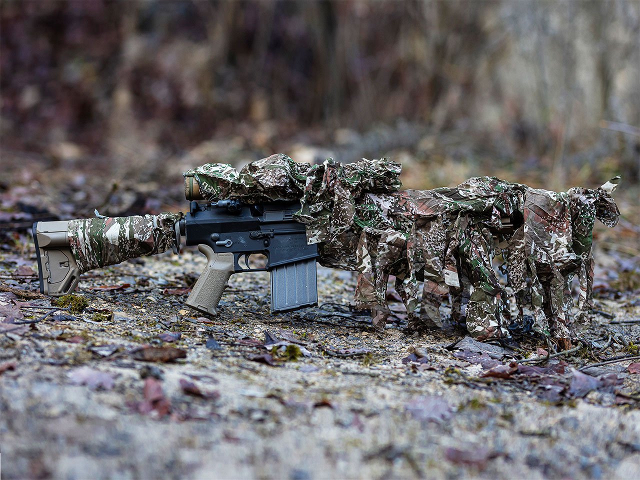 Rifle-Camo CONCAMO Brown Gen2 - Sukerucom - 迷彩生地 ミリタリーマテリアル専門店-