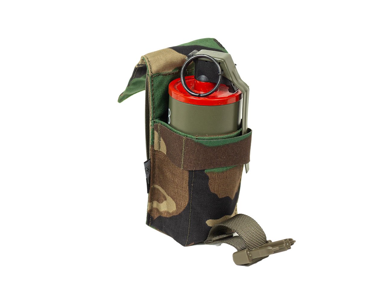 Smoke Grenade Pouch - M81 Woodland 【30%OFF】 - Sukerucom - 迷彩生地  ミリタリーマテリアル専門店-