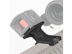 DOT Mount 45 Degree Offset for Picatinny Rail for Aimpoint ACRO/Steiner MPS - Black