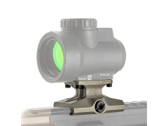 DOT Mount Lower 1/3 Co-Witness for Trijicon MRO - Clear Anodized