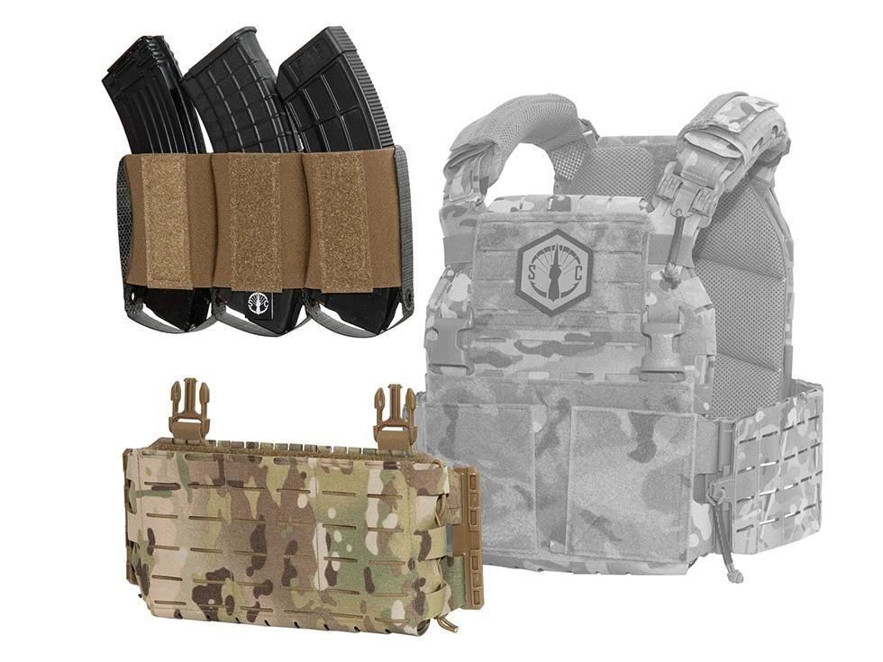 RAM Elastic Insert - Triple AK - Sukerucom - 迷彩生地 ミリタリー