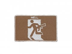 HELL Patch-Pictogram-Brown