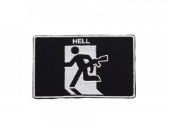 HELL Patch-Pictogram-Black