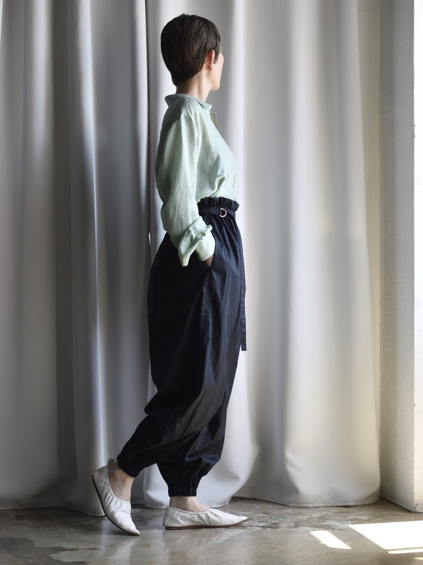 uryya（ユライヤ）・ silk pullover blouse [mint] - fevrier（フェブリエ） オンラインショップ