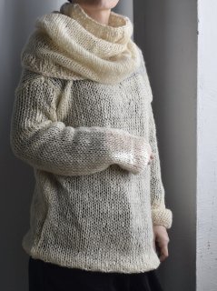 MAYDI FLIO[natural]virgin wool mock-necksmall