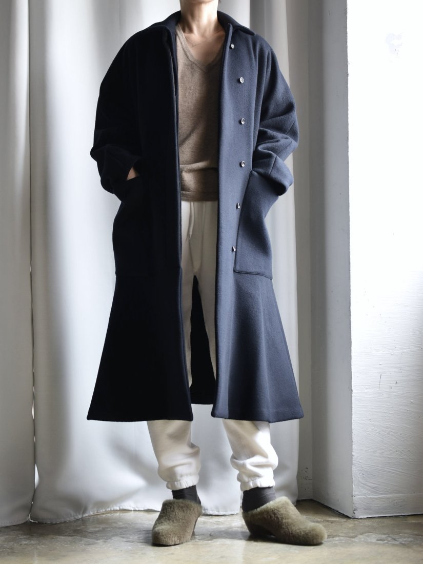 TENNE HANDCRAFTED MODERN マーメイドコート [navy] | レディース