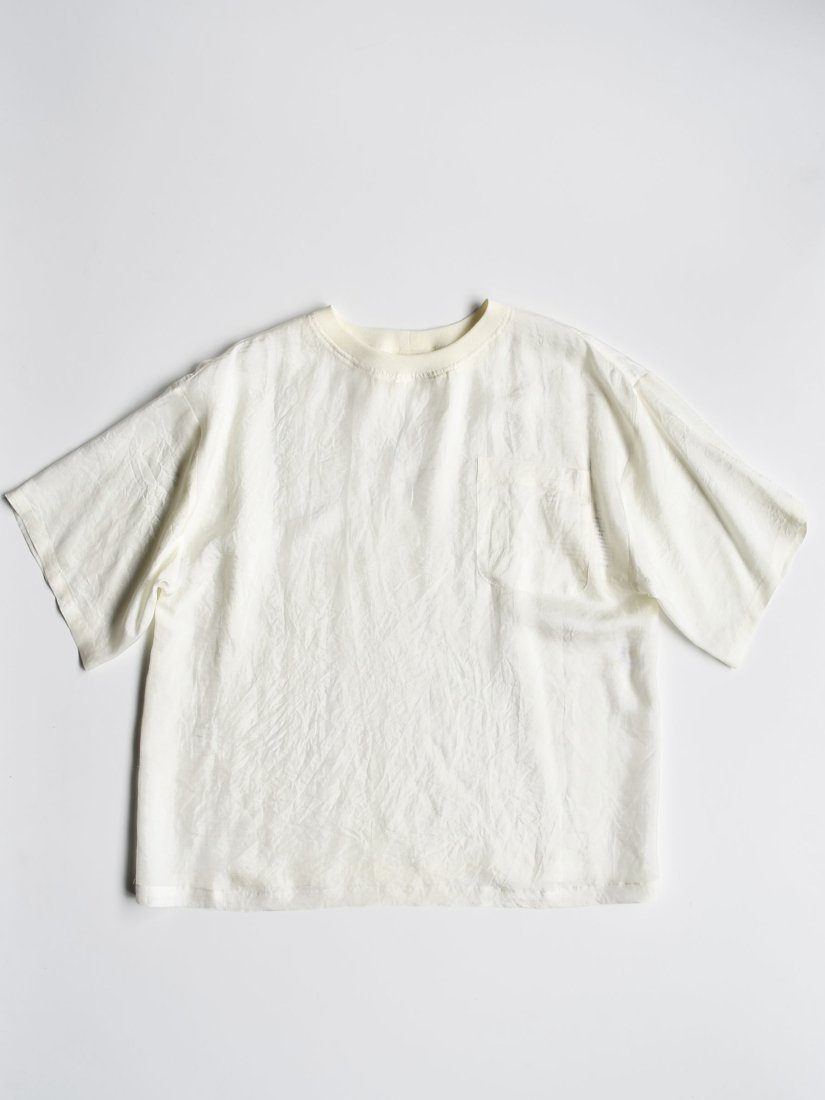 uryya（ユライヤ）| silk T-shirt [white] - fevrier（フェブリエ ...