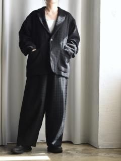 <img class='new_mark_img1' src='https://img.shop-pro.jp/img/new/icons14.gif' style='border:none;display:inline;margin:0px;padding:0px;width:auto;' />Honnete   Low clotch easy pants  [shadow check]