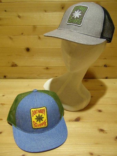 GOHEMP DON'T WORRY LEAF MESH CAP (2色) - ヘンプ素材のウエアやバッグならOromina ｜ オロミナ