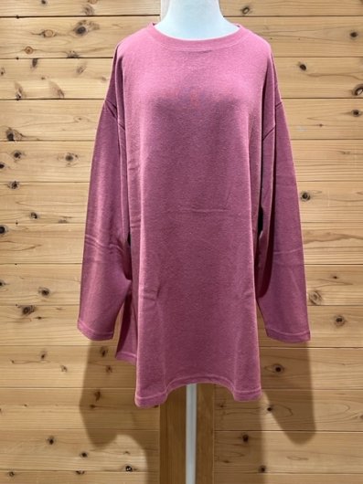 ★A HOPE HEMP A Line L/S Tunic Scarlet - ヘンプ素材のウエアやバッグならOromina ｜ オロミナ