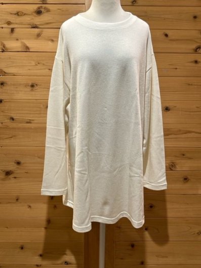 A HOPE HEMP A Line L/S Tunic Natural - ヘンプ素材のウエアやバッグならOromina ｜ オロミナ