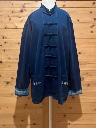 oromina オロミナ ヘンプ×オーガニックコットン 藍染チュニック oromina オロミナ ヘンプ×オーガニックコットン 藍染チュニック