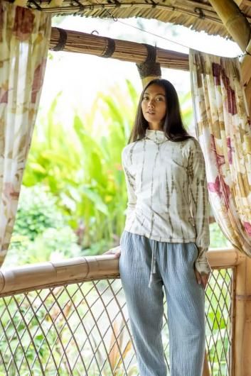 indigo sea (バリ草木染めビーチ＆ヨガウエアーブランド) - ヘンプ素材