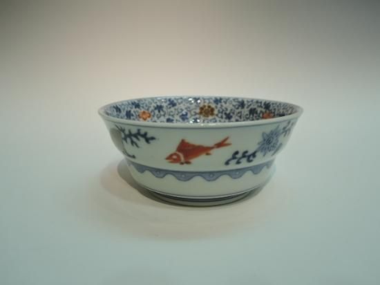 十二代酒井田柿右衛門 染錦 柿画鉢5枚 十