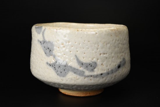 石黒宗麿／絵志野茶碗 ISHIGURO Munemaro / Eshino chawan