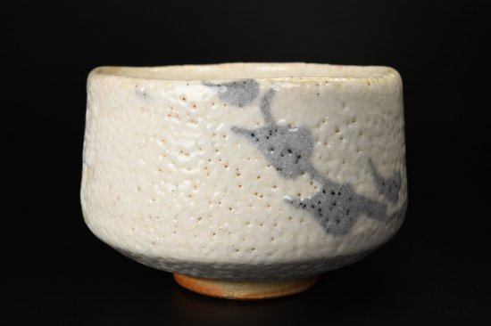 石黒宗麿／絵志野茶碗 ISHIGURO Munemaro / Eshino chawan