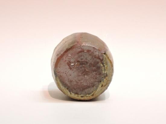 山本陶秀　備前　大海茶入　仕覆付 山本陶秀／備前茶入 YAMAMOTO Tosyu / Bizen Chaire