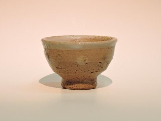 濱田庄司作 海鼠釉盃 ぐい呑 酒器 共箱 C386 - 工芸品