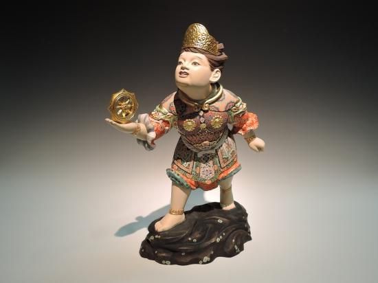 平野富山／韋駄天童子 HIRANO Fuzan / Idaten Douji - ギャラリー海野