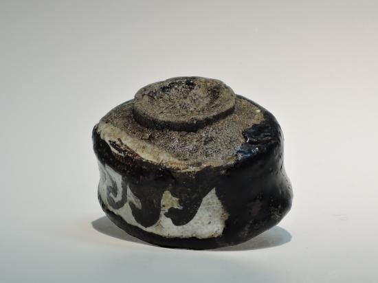 丸田宗彦／唐津黒織部ぐい呑004 MARUTA Munehiko / Karastsu