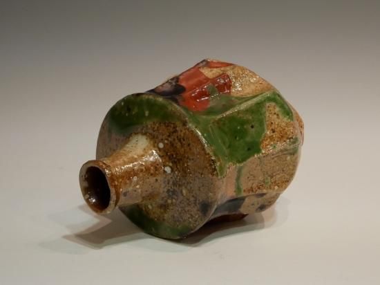 河井寛次郎／三色扁壷 KAWAI Kanjiro / Sanshiki henko - ギャラリー