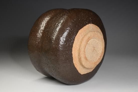 杉本貞光　紅志野茶碗 FROM JAPAN 様 専用 杉本貞光 紅志野 茶碗 二重箱・仕覆・共布付き