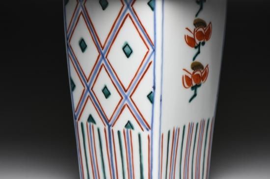 骨董　現代アート　北洋硝子　秋村実　作品　紫千巻　輪花碗　氷コップ　１客 現代の名工 黒木国昭 花瓶 金銀彩象嵌 光琳 天の川 - CRAFTS DESIGN
