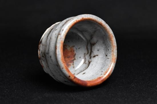 若尾利貞／鼠志野ぐい呑 WAKAO Toshisada / Nezumishino guinomi