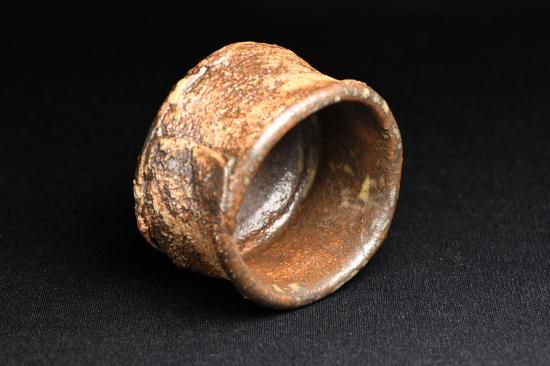 河本五郎／灰釉ぐい呑 KAWAMOTO Goro / Haigusuri Guinomi