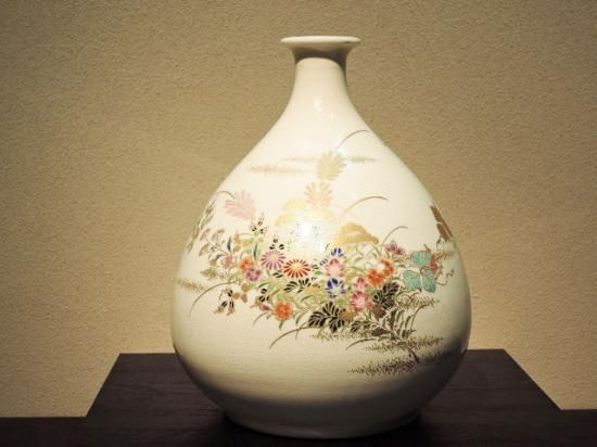 薩摩焼 第十四代 沈寿官　花瓶 薩摩焼 壽官陶苑 十四代 沈壽官 花瓶 未使用品 - メルカリ
