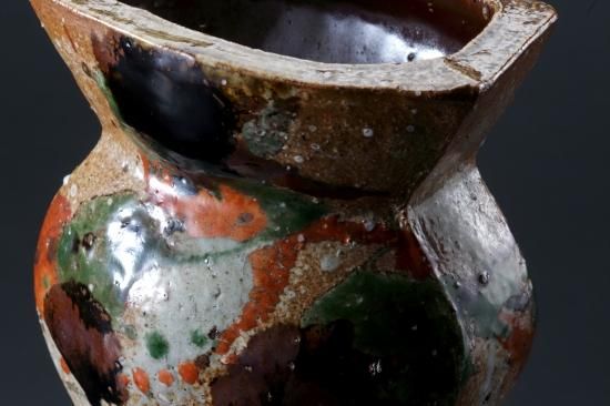 河井寛次郎／三色扁壷 KAWAI Kanjiro / Sansyoku Henko - ギャラリー