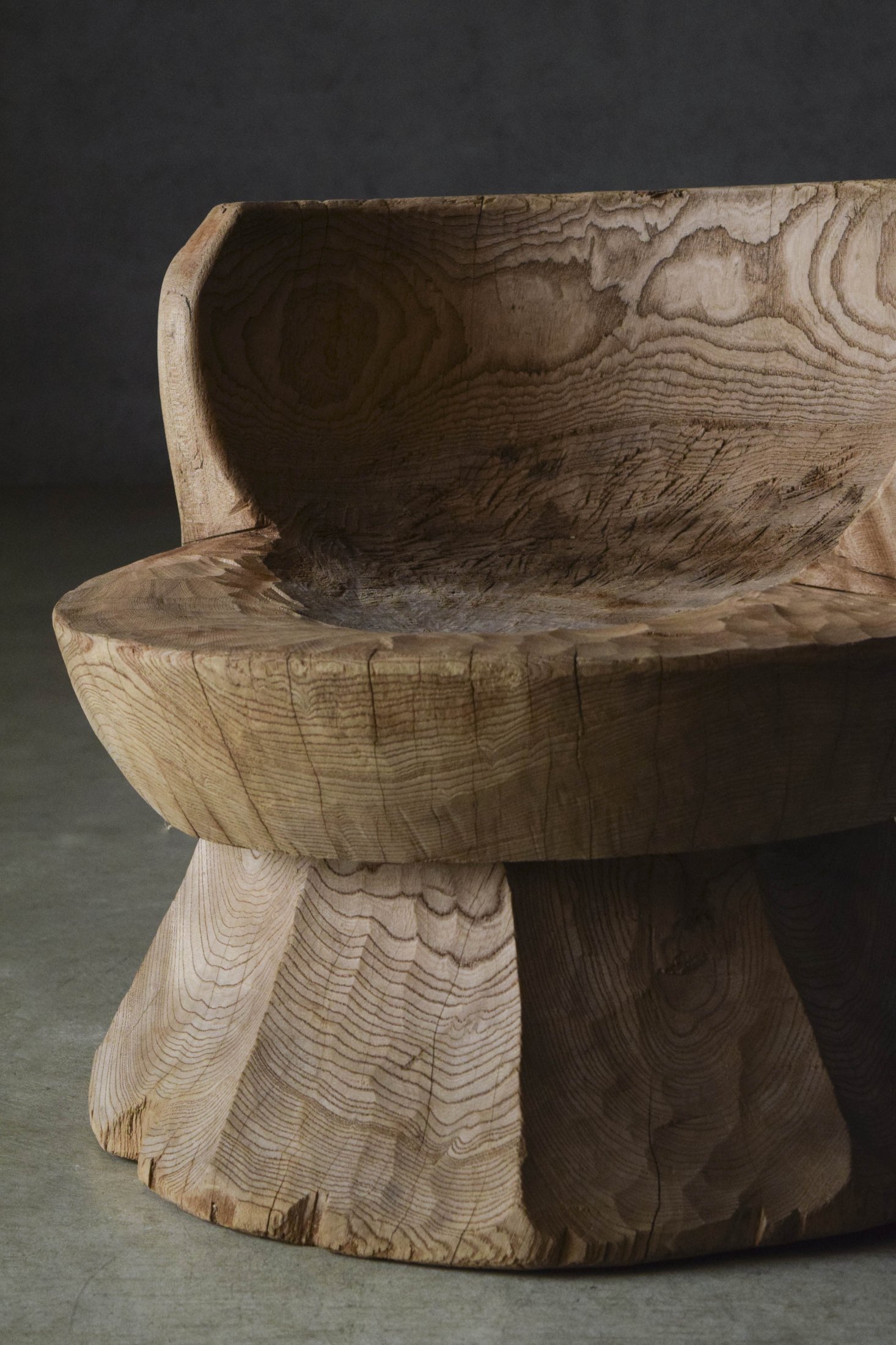 木彫りの椅子 - pejite online shop