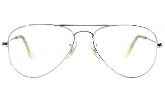 Bu0026L ボシュロム Ray-Ban アビエーター 52-14 シルバー - ヴィンテージメガネショップ TREMOLO