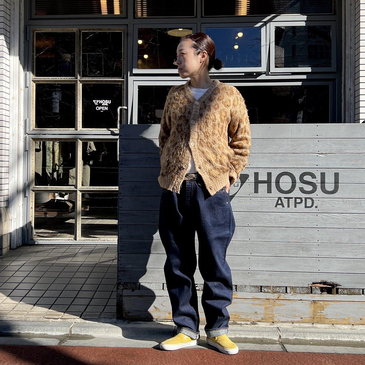 HOSU TYPE 505 14oz レギュラーテーパードデニム(赤耳/ORGANIC HOSU TYPE 505 14oz レギュラーテーパードデニム(赤耳/ORGANIC
