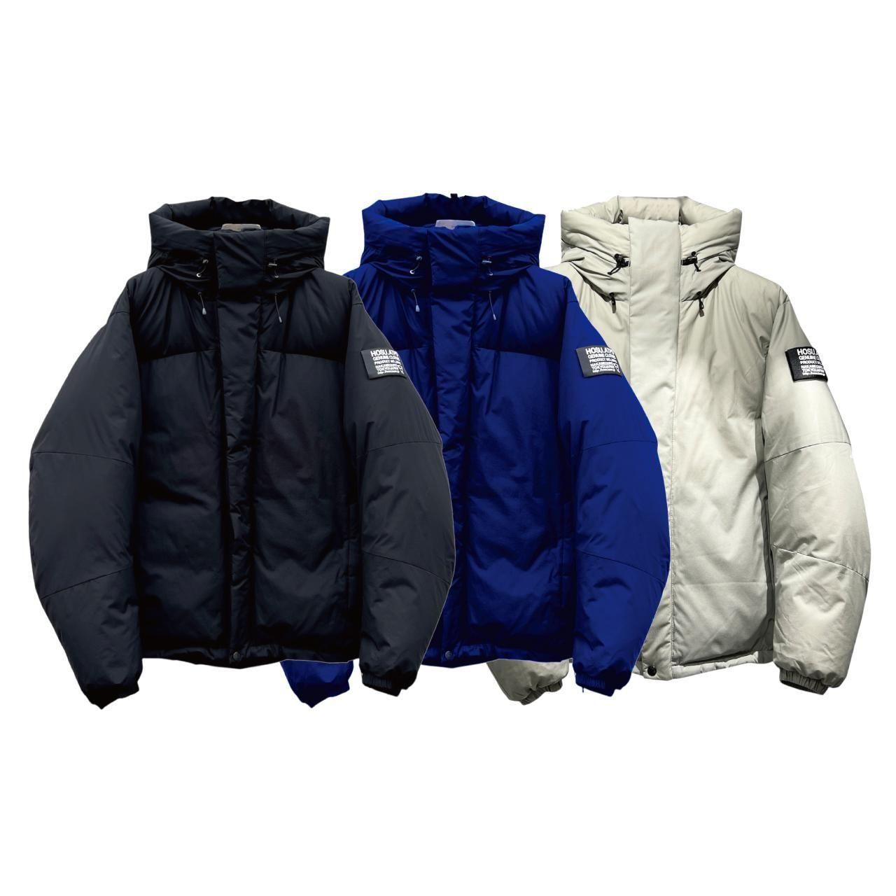 HOSU TERRAFORM DOWN JKT / BLACK,ROYAL BLUE,GREIGE