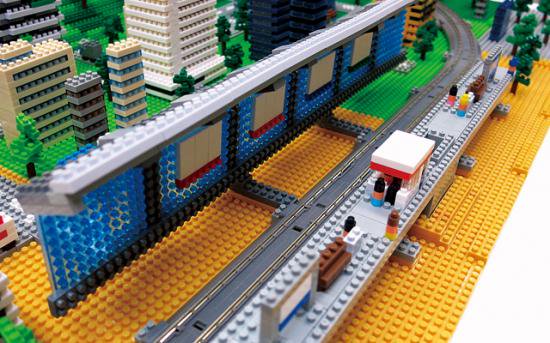 nanoblock ナノブロック ナノゲージ 駅ホーム