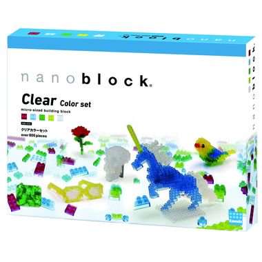 nanoblock ナノブロック クリアカラーセット