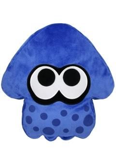 スプラトゥーン クッション イカ(ブルー)