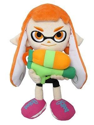 通販 送料無料  スプラトゥーン ガールA(S スプラシューター Splatoon ぬいぐるみ