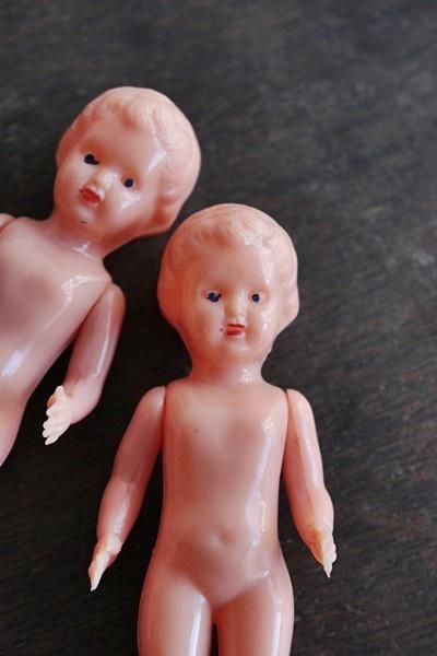 Franceセルロイドの人形 - アンティーク・古道具・暮らしの雑貨