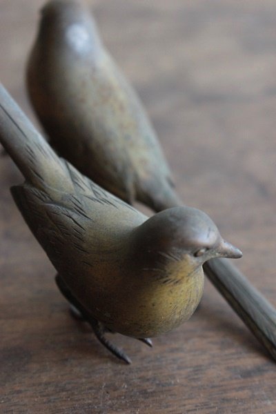 日本 古道具真鍮の鳥 - アンティーク・古道具・暮らしの雑貨店 京都 