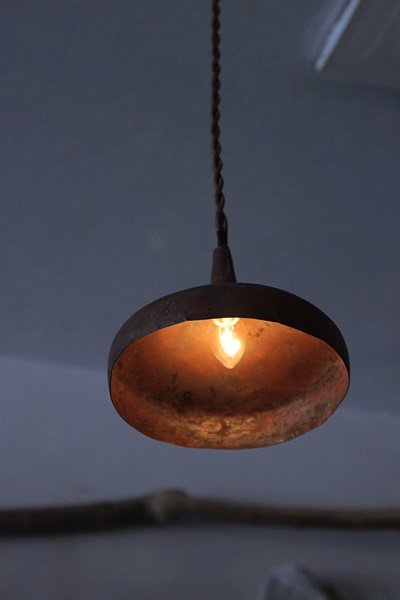 original銅の漏斗のライト - アンティーク・古道具・暮らしの雑貨店