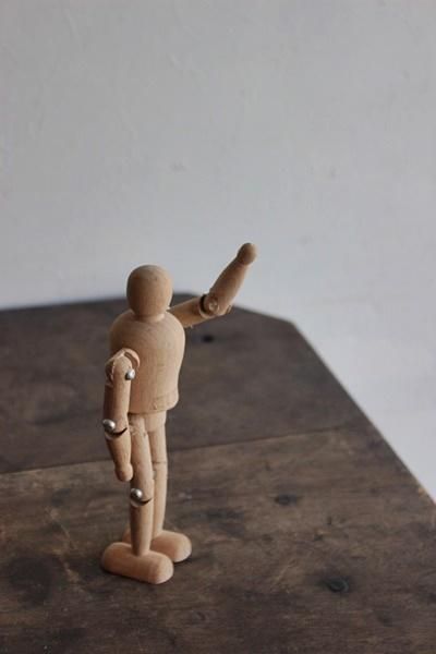 日本 古道具デッサン人形 - アンティーク・古道具・暮らしの雑貨
