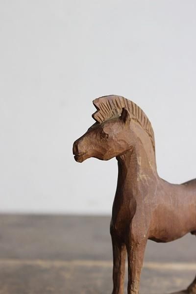 France馬の木彫 - アンティーク・古道具・暮らしの雑貨店 京都