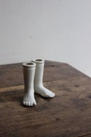 日本　古道具<br>白磁の足