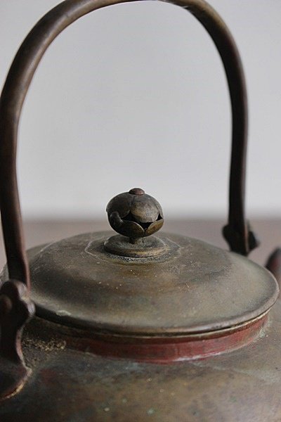 日本 古道具銅のやかん - アンティーク・古道具・暮らしの雑貨店 京都