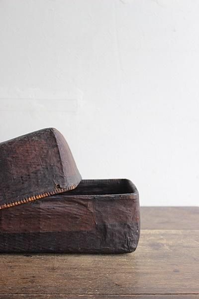 日本 古道具一閑張りの行李 - アンティーク・古道具・暮らしの雑貨店